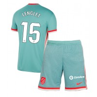 Camisa de time de futebol Atletico Madrid Clement Lenglet #15 Replicas 2º Equipamento Infantil 2024-25 Manga Curta (+ Calças curtas)